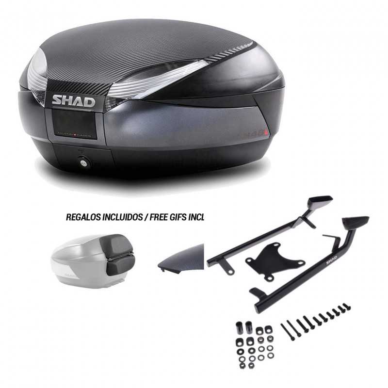 SHAD Baul trasero + herraje montaje SH48 KIT-181233