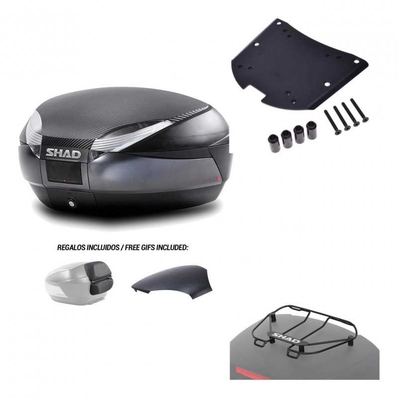 Back trunk + big top fitting + top grid rack  SH48