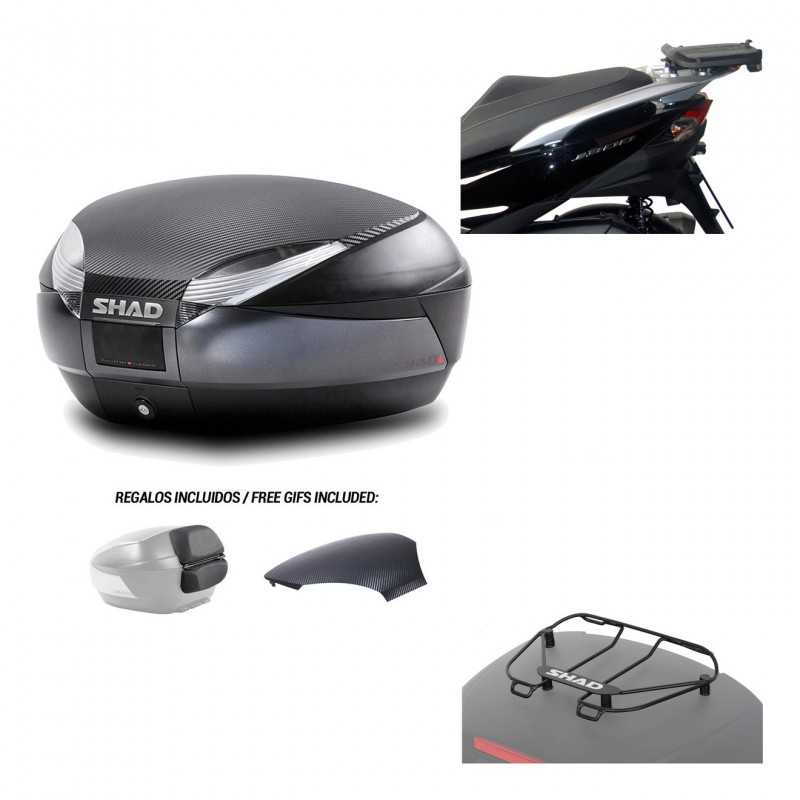 Back trunk + big top fitting + top grid rack  SH48