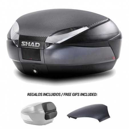 Rear trunk + mounting hardware + accessories  SH48
