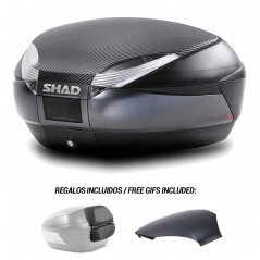 SHAD Baul trasero + herraje montaje accesorios SH48 KIT-181190