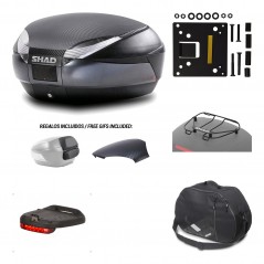 SHAD Baul trasero + herraje montaje accesorios SH48 KIT-181497