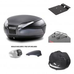 SHAD Baul trasero + herraje montaje accesorios SH48 KIT-181296