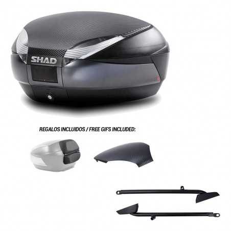 SHAD Baul trasero + herraje montaje SH48 KIT-181196