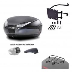 Back trunk + big top fitting + top grid rack  SH48