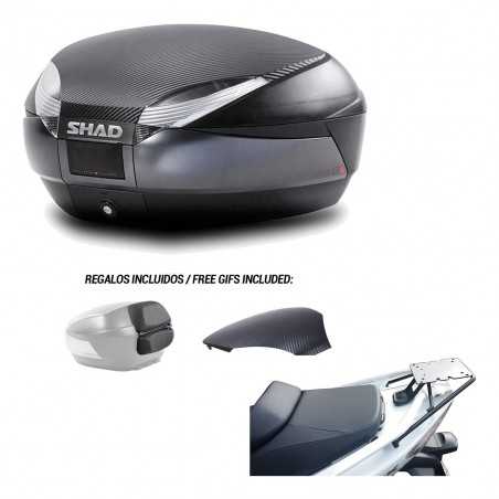 SHAD Baul trasero + herraje montaje SH48 KIT-181403