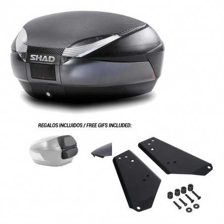 SHAD Baul trasero + herraje montaje SH48 KIT-181303