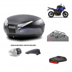 SHAD Baul trasero + herraje montaje accesorios SH48 KIT-181560