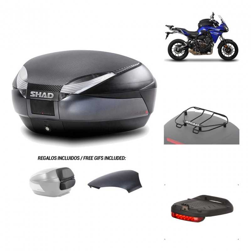 SHAD Baul trasero + herraje montaje accesorios SH48 KIT-181560