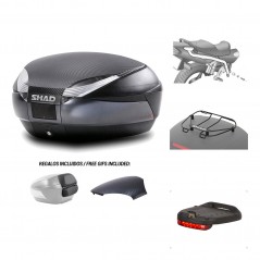 Rear trunk + mounting hardware + accessories  SH48