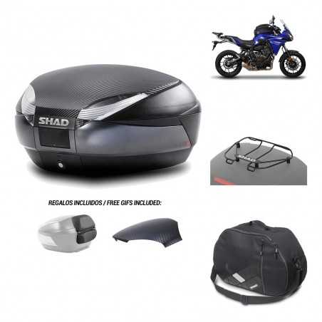 SHAD Baul trasero + herraje montaje accesorios SH48 KIT-181561