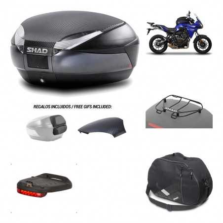 SHAD Baul trasero + herraje montaje accesorios SH48 KIT-181562