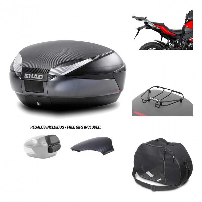 SHAD Baul trasero + herraje montaje accesorios SH48 KIT-181461