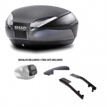 SHAD Baul trasero + herraje montaje SH48 KIT-181363