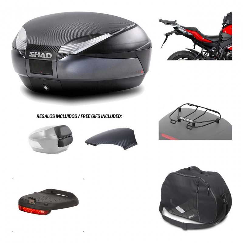 SHAD Baul trasero + herraje montaje accesorios SH48 KIT-181462