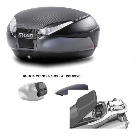 SHAD Baul trasero + herraje montaje SH48 KIT-181263