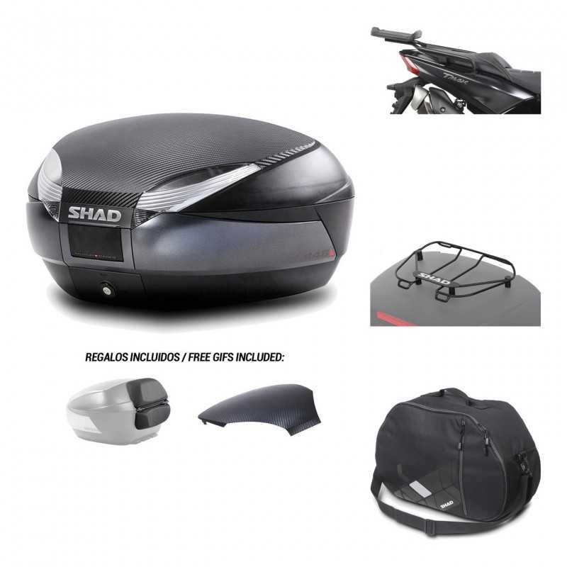 Rear trunk + mounting hardware + accessories  SH48
