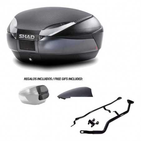 SHAD Baul trasero + herraje montaje SH48 KIT-181156