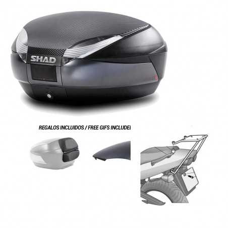 SHAD Baul trasero + herraje montaje SH48 KIT-181166