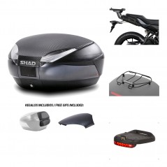 SHAD Baul trasero + herraje montaje accesorios SH48 KIT-181820