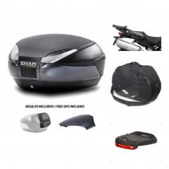 Rear trunk + mounting hardware + accessories  SH48