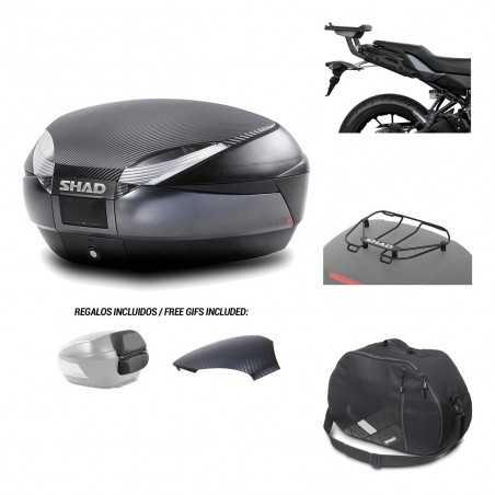 SHAD Baul trasero + herraje montaje accesorios SH48 KIT-181821