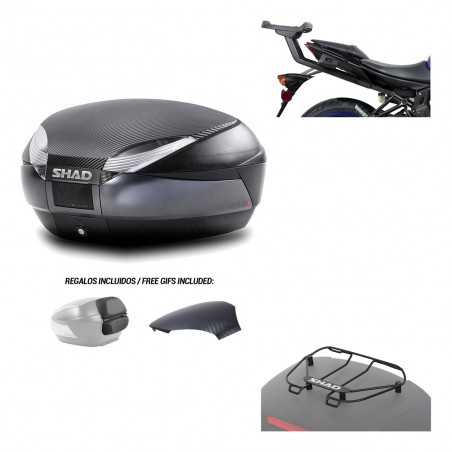 Back trunk + big top fitting + top grid rack  SH48