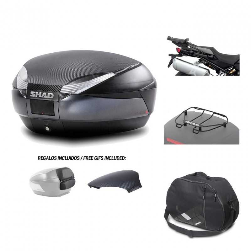 Rear trunk + mounting hardware + accessories  SH48