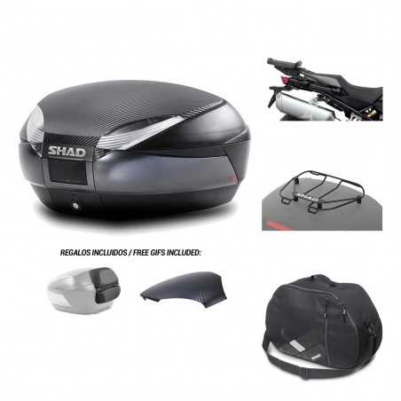 SHAD Baul trasero + herraje montaje accesorios SH48 KIT-181773