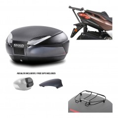 Back trunk + top fitting + top grid rack  SH48