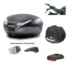 Rear trunk + mounting hardware + accessories  SH48