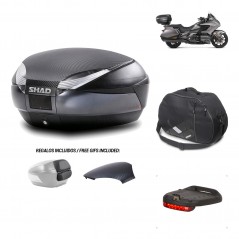 SHAD Baul trasero + herraje montaje accesorios SH48 KIT-181674