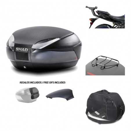 SHAD Baul trasero + herraje montaje accesorios SH48 KIT-181725