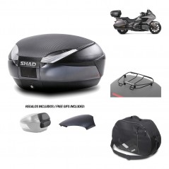 Rear trunk + mounting hardware + accessories  SH48