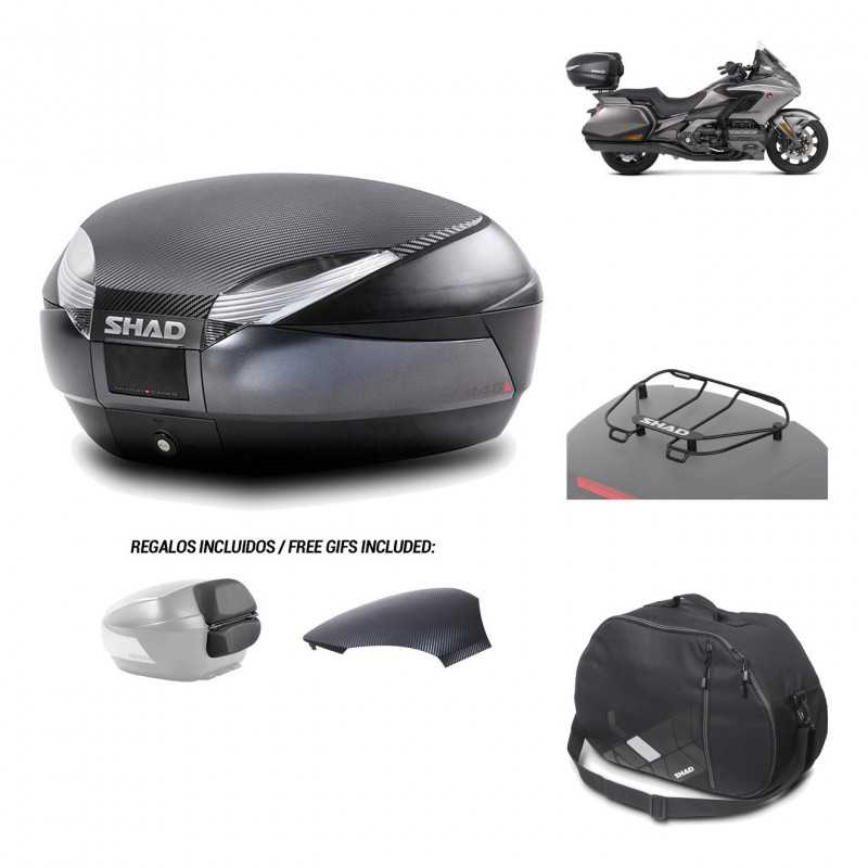 Rear trunk + mounting hardware + accessories  SH48