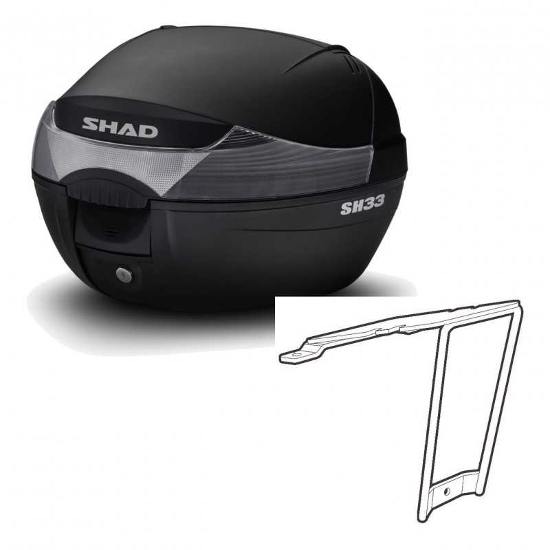 SHAD Baul trasero + herraje montaje SH33 SH 33 KIT-182082