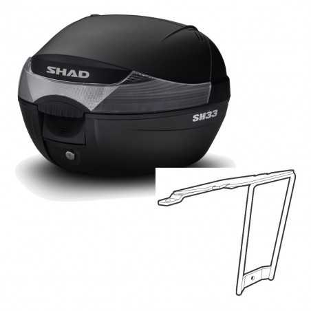 SHAD Baul trasero + herraje montaje SH33 SH 33 KIT-182082