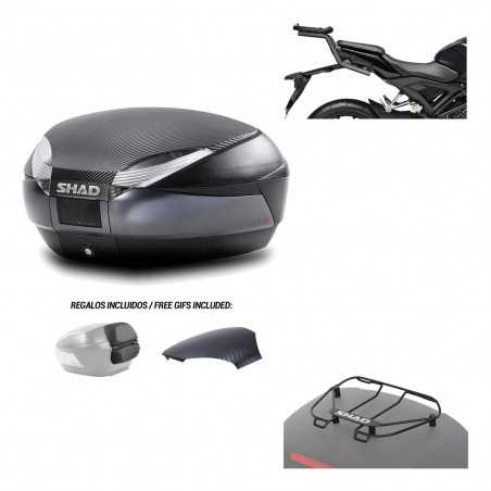 Back trunk + top fitting + top grid rack SH48