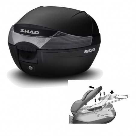 SHAD Baul trasero + herraje montaje SH33 SH 33 KIT-182088