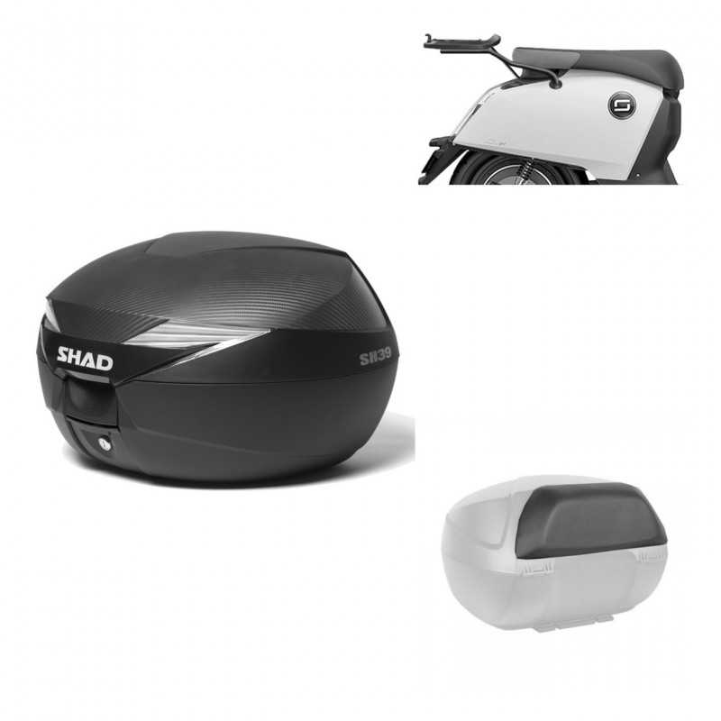 Back trunk + top fitting + passenger support  SH39 SH 39 carbono carbonlook