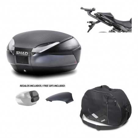 Back trunk + big top fitting + internal bag SH48