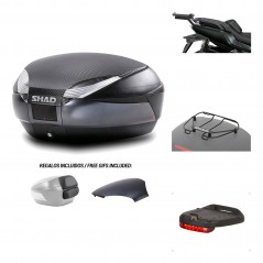 Rear trunk + mounting hardware + accessories  SH48