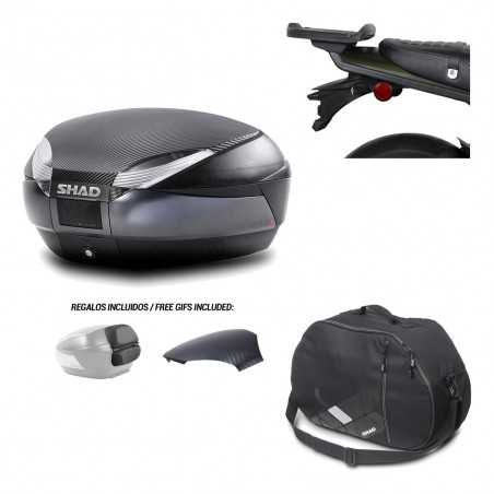 Back trunk + big top fitting + internal bag SH48