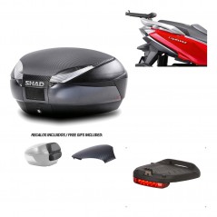 Back trunk + top fitting + brake light  SH48