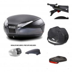 SHAD Baul trasero + herraje montaje accesorios SH48 KIT-181690