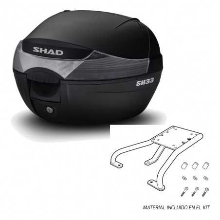 SHAD Baul trasero + herraje montaje SH33 SH 33 KIT-182041