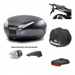 SHAD Baul trasero + herraje montaje accesorios SH48 KIT-181698