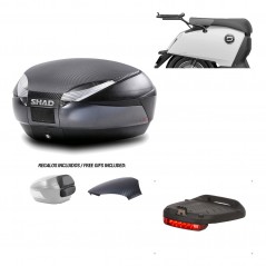 Back trunk + top fitting + brake light  SH48