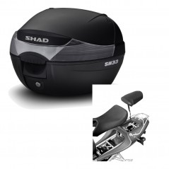SHAD Baul trasero + herraje montaje SH33 SH 33 KIT-182054