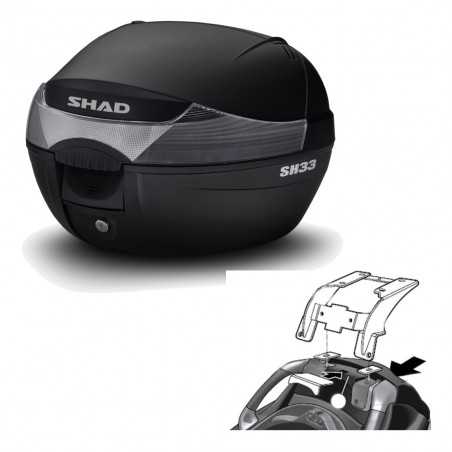 SHAD Baul trasero + herraje montaje SH33 SH 33 KIT-182107